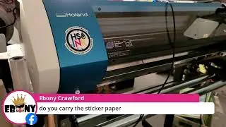ROLAND BN 20 PRINT AND CUT STICKERS