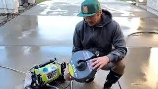 RYOBI 12” Surface Cleaner / Best way to clean your driveway | Home Depot