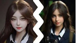 School Girl (4K AI Lookbook) 😍❤️