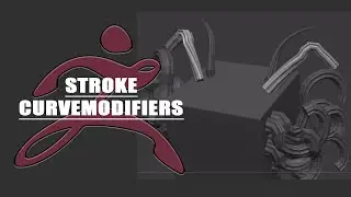 【ZBrush 2022】【memo】stroke：curve modifiers