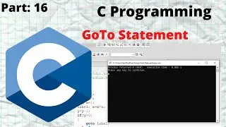 goto Statement in C | C - Programming - Goto statement | Goto Statement in C Programming