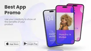 App Promo Phone | Product Promo Video | After Effect Template