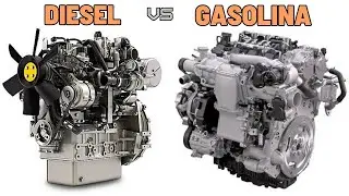 Diferencias Entre El MOTOR Diesel y Gasolina