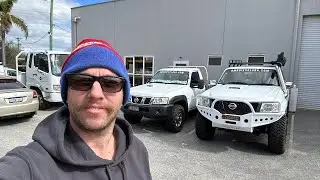 340hp and 240hp TD42's reckless night 4wding
