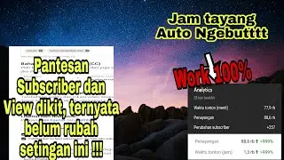 Cara menambah views youtube dengan cepat Terbaru 2020