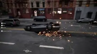 Car VFX Stunt - Sparks Unreal Enginge 5