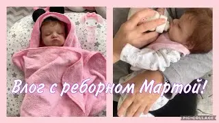 Влог с реборном Мартой/Vlog with reborn Marta