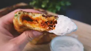 Got Cabbage and Potatoes? Make These Stuffed Potato Pockets! Easy and Delicious Dinner Idea!