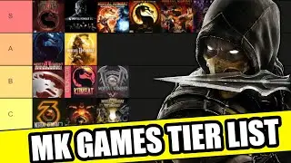 Mortal Kombat Games TIER LIST - All Mortal Kombat Games Ranked!