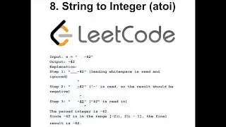String to Integer (atoi) ||  LeetCode || Java || DSA