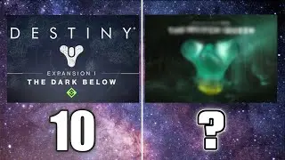 Top 10 Destiny Content Releases