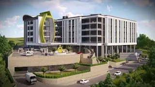 Artistic impression of the Cardiothoracic Center at Tenwek Mission Hospital