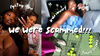 LOST FILES VLOG: fighting scammers! tennis lessons, & summer concerts