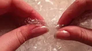 ASMR Up Close Bubble Wrap Popping