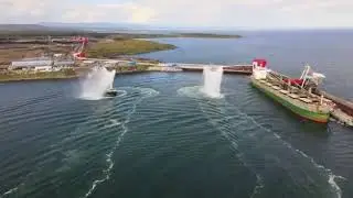 Терминал ВТУ: танец буксиров на воде!