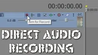 Sony Vegas: Recording sound directly into your timeline