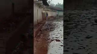 Ice stone fall