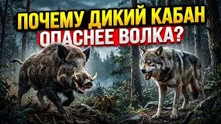Why a wild boar is more dangerous than a wolf