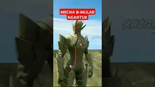 Mecha B-Mular Ngantuk matane merah #gta5modultraman #gta5addonped #gta5mods
