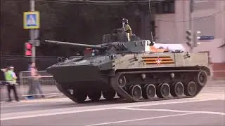 Техника Парада Победы-2020 - БМП и БТР / Moscow Victory Day Parade 2020 rehearsal - IFVs and APCs.
