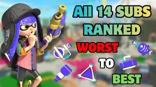 Ranking Every Splatoon 3 Sub Weapon