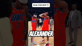 Shai Gilgeous-Alexander for MVP? 🏆 #shorts #nba #okcthunder