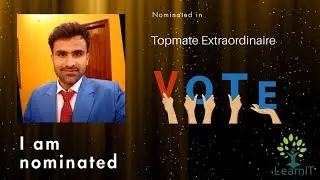 Nominated for Topmate Extraordinaire | Check Description to Vote |@topmateHQ