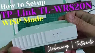 TL - WR820N TP-LINK MULTI-MODE Wi-Fi ROUTER   Unboxing | Tutorials
