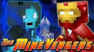 Minecraft MineVengers - THE MINEVENGERS FIGHTING ELECTRO!!!