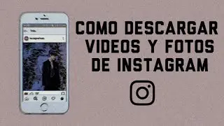 Como descargar fotos y videos de Instagram