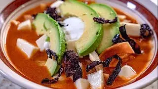 Sopa De Tortilla | Recetas de Desayunos Mexicanos Faciles