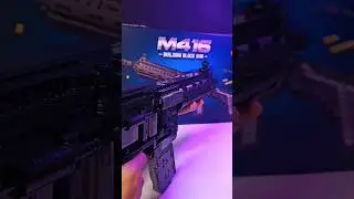 Building a M416 Machine Gun Brick Set by Reobrix #afol #toygun #legogun