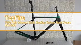Top-Fire 700c Fully Internal Cable Routing Carbon Road Frame FM-R892