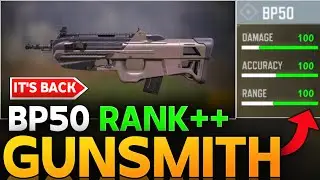 THE OLD META IS BACK BEST BP50 GUNSMITH IN CALL OF DUTY MOBILE | BP50 RANK BUILD COD MOBILE |