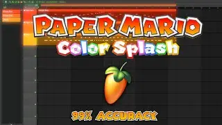 Paper Mario: Color Splash – Starting Screen (FL Studio Remake)