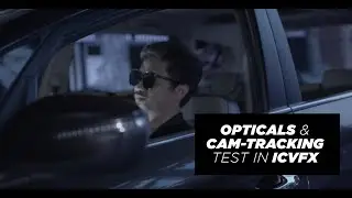 Optical & Cam-Tracking test for a driving scene | X1D