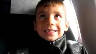 Ellis 6 years flying for he´s first time.
