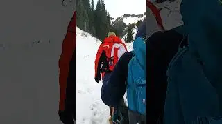 Кого мы встретили в горах? Зимний поход через ущелье Каскабас. 