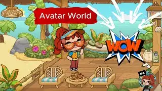 AVATAR WORLD ISLAND BUNGALOW 🏠🏖️  NEW UPDATE IN Avatar World OPEN NOW