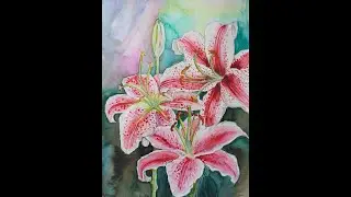 Lilium #paintwithme