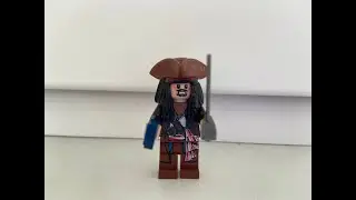 Лего Капитан Джек Воробей. Lego.
