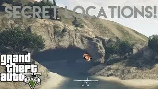 SECRET CAVE LOCATION IN GTA 5!