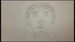 How to draw a person's face./Cómo dibujar la cara de una persona