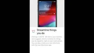Coming Soon in iOS 12