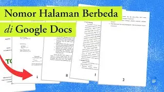 Cara Membuat Nomor Halaman Berbeda di Google Docs | Tutorial Guru