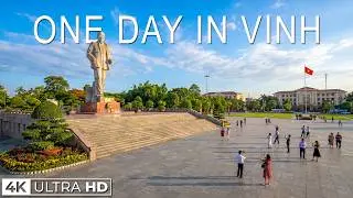 ONE DAY IN VINH | 4K Cinematic Travel Vlog 🇻🇳 | Deep House City Vibes