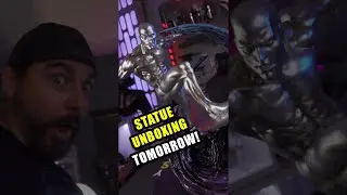 Unboxed the COOLEST SILVER SURFER Statue🔥 