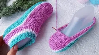 🤩ДЛЯ ТЕХ КТО НЕ ЛЮБИТ ШИТЬ! 🔥Следки за пару часов БЕСШОВНЫЕ! Подробный МК.