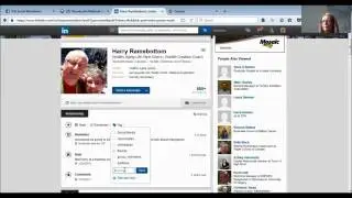Zoom and Linkedin