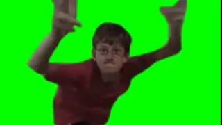 FREE SOURCE Crazy Frog Bros GREEN Screen guy tshirt Red Dance